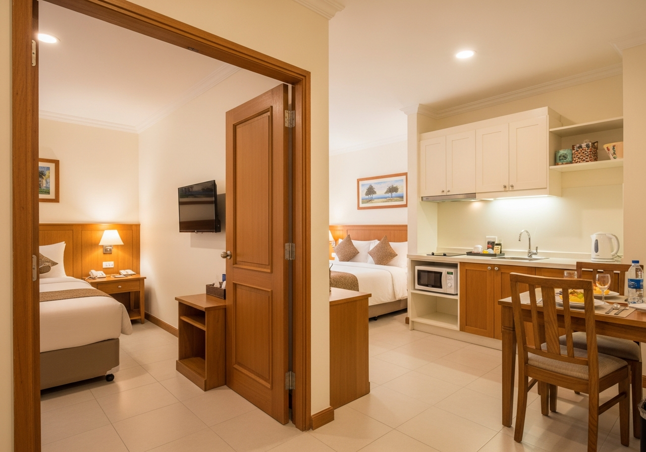 Family room at Khuk Khak Hotel