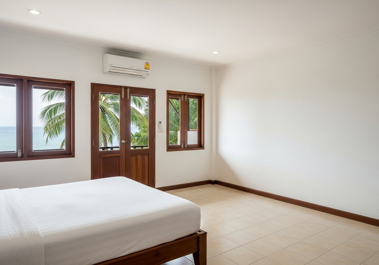 Superior room with sea glimpse
