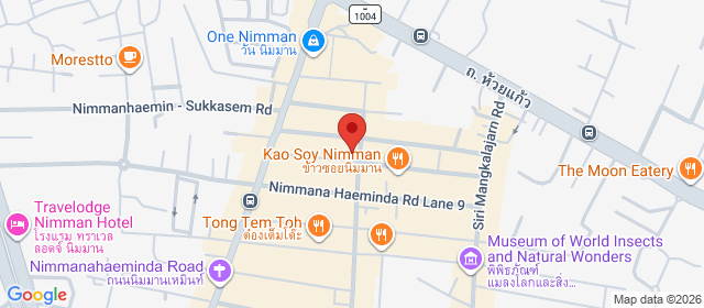 Map of Nimman Soi7 Studio on Nimman Soi 7, Chiang Mai